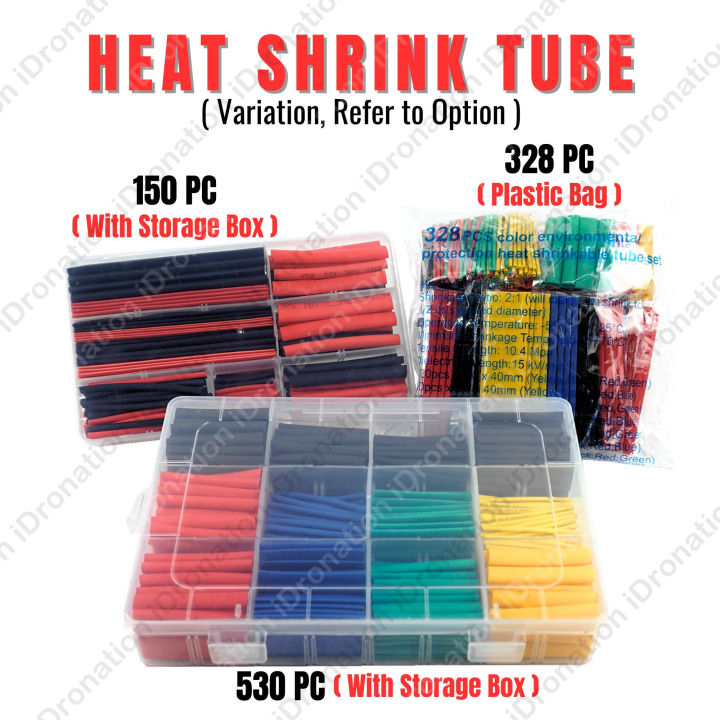 Heat Shrink Pack - 280 Piece Heat Shrink Cable Tubing Tube Sleeving - View #13