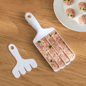 3/4Vòng Sáng Tạo Nhựa Thịt Viên Máy Làm Bộ Cá Chiên Bánh Nướng Thịt Quả Bóng Khuôn Nhà BếpTiện Ích Nấu Ăn Phụ Kiện- BEAU4