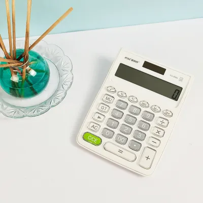 KARSON Calculator Solar Power Supply 12 Digit Calculators School Accounting Office Supplies KS-9976