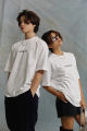 （COD） maison KEEPS | The Oversized maison Logo Tee | Unisex | เสื้อยืดทรง oversized ผ้านุ่มพิเศษ. 