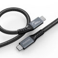ORICO Thunderbolt 4 usb4 Loại-C Cáp pd100w kép sạc nhanh 40gbps truyền dữ liệu 8K 60Hz video nylon bện cho MacBook Samsung 0.3m/0.8m/2M. 