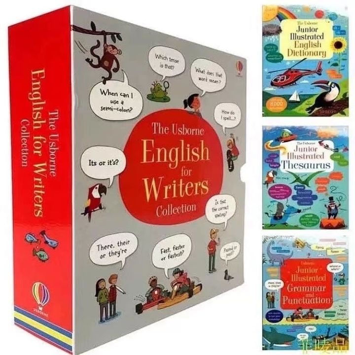 [Box damaged]The Usborne English For Writers Collection 3 Books Box set
