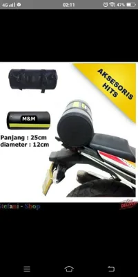 Tas tabung motor/tas jas hujan