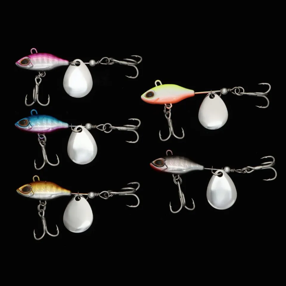 1pc Fishing Lure Vortex Spinning Rotating Sequins 7g 10g 14g