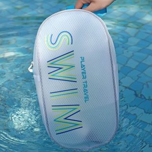 SHICA Dry Wet Separation Swimming Handbag Waterproof Large Capacity Toiletries Bag Fashion Lightweight Pool Waterproof Storage Bag Swimsuit Bag