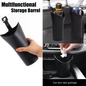 Car Umbrella Storage Box Versatile Space Saving Auto Umbrella Rack Holder Car Backseat Cup Holder Car Garbage Can