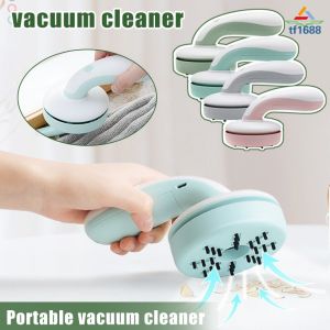 ♥Ready Stock +FREE+♥♥ Mini Vacuum Cleaner Portable Keyboard Cleaner Handheld Cordless Cleaner Rechargeable Crumb Sweeper Desktop Dust