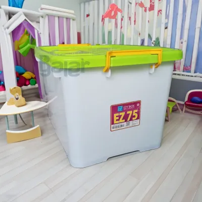 Container Box Plastik CB 150 130 95 82 75 52 45 35 30 25 18 L Liter murah EZY Boks Kotak Penyimpanan Serbaguna BPA FREE