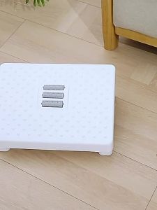 Dailyhome Ergonomic Under Desk Foot Rest Footrest with Rollers Under Desk Foot Rest Stool