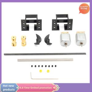 Graceful 2 bộ đôi động cơ RC thuyền ổ đĩa động cơ đặt 130 động cơ Kit cho DIY Mô hình tàu