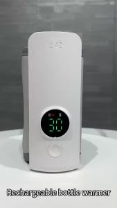 Portable Milk Bottle Warmer Travel Milk Warmer High Quality Wireless Heating Constant Temperature USB Rechargeable Wireless Baby Bottle Warmer
