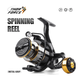 reel pancing alat pancing asli besi fishing reel 10kg drag 5.2:1 Kincir Logam Berkekuatan Tinggi Gulungan Pancing Ikan Air Asin gulungan pancing / REEL PANCING METAL HE SERIES MAX DRAG 10KG 12BB HE1000-7000