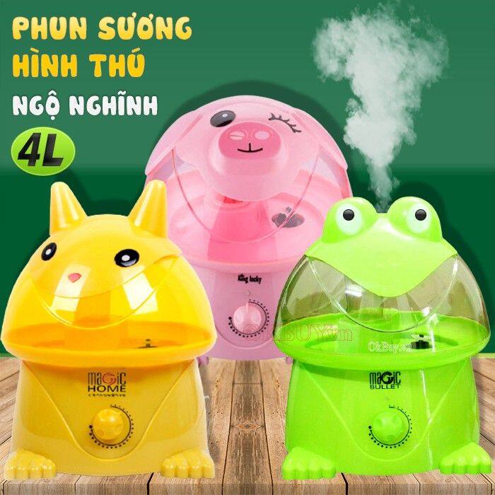 Máy Phun Sương Tạo Ẩm Magic Bullet Chính Hãng hình thú đẹp Siêu tiện Dụng |  Lazada.vn