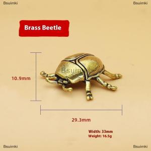 [COD] Bsuimki แมงป่องมดตลก1ชิ้นคอลเลกชั่นแมลงเต่าทองทองเหลืองแข็งเครื่องประดับตกแต่งบ้านขนาดเล็ก