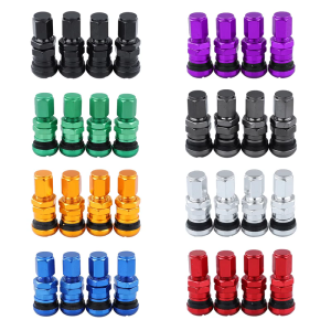 High Performances Vacuum Leak Proof Tire Valves Cores Caps Suitable for Car Easy Installation Extreme Driving Conditions