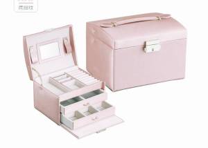 [พร้อมส่ง] กล่องจัดเก็บเครื่องประดับ พร้อมล็อก