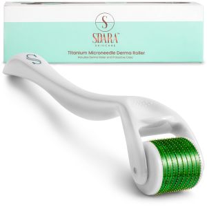 Con lăn vi kim Derma Roller dùng cho mặt - Kèm hộp đựng miễn phí (1 cái) Dùng được cho cả nam và nữ
