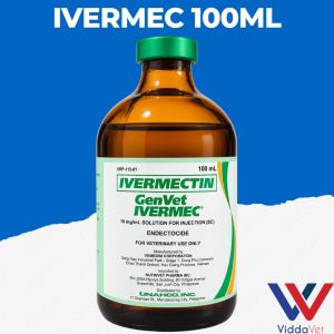 IVERMEC 10mg/mL 100mL Ivermectin Endectocide for Pigs Cattle Livestock