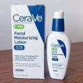 Kem dưỡng CeraVe PM Facial Moisturizing Lotion 60ml mỏng nhẹ, giúp mờ thâm, điều tiết dầu nhờn. 