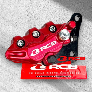 RCB S-Series 2 Pot Front Brake Caliper w/ Pad for Aerox NMAX155 V1/V2 Mio Soul i125 Gear Gravis