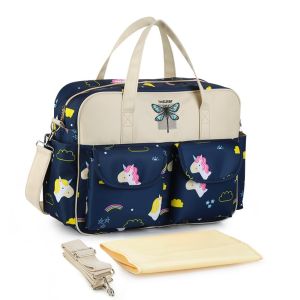 Pretty Mummy Baby Bag #Waterproof Mummy Bag #Travel Bag#Large Diaper Tote Bag #单肩斜跨手提妈妈包 #大容量母婴包 #工作包 #旅行斜肩包 #防水包 #电脑包