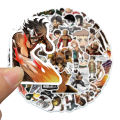 50 PCS GAYA serangan anime terhadap titan LUCU stiker untuk Buku Tempel/Buku Harian/HP/Dekorasi Laptop/Sticker Helm Tahan Air Vinil/Stiker Tablet Ponsel stiker tahan air berperekat. 