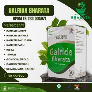 Obat Benjolan Tumor Kanker Gondok Tiroid Kista Herbal Galrida Bharata 100% Original