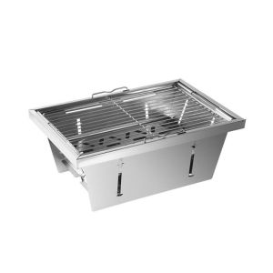 LUMINOU Thép không gỉ Lò nướng thịt IGT Phụ kiện bàn ăn Gấp lại Bếp củi than Bền bỉ Đa chức năng Giá đỡ BBQ di động Nấu ăn ngoài trời