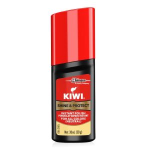 SEMIR KILAP SEPATU PDL/SEMIR CAIR/SEMIR SEPATU/SEMIR/PENGKILAP/SEMIR HITAM/Semir Sepatu Kiwi Cair Instan polish 30ml Pengkilap Sepatu Tas Dompet instan grosir/KIWI SHINE PROTECT INSTANT POLISH 30ml PRODUCT HARGA UNTUK 1PCS RENEWS LEATHER