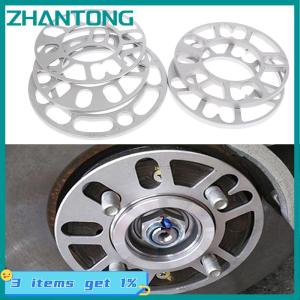 ZHANTONG Bộ chuyển đổi miếng đệm bánh xe ô tô bằng nhôm hợp kim 3 5 6 8 10mm tấm Chêm phụ kiện ô tô
