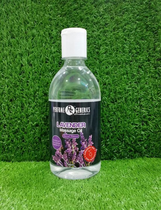 PERFUME GENERICS LAVENDER MASSAGE OIL 410ML [EXP: 9/2025] MINYAK