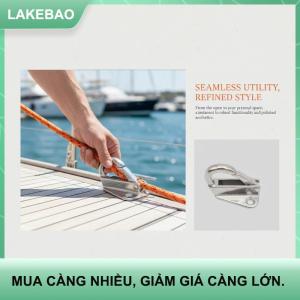 【LAKEBAO】 316 Thép Không Gỉ Mùa Xuân Snap Hook Nhiệm Vụ Nặng Nề Marine Thuyền Fender An Toàn Clip Cho Thuyền Phụ Kiện