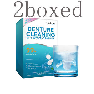 new Denture Cleaning Effervescent Tablets Gentle Cleaning Stain Removal Fresh Clean Daily Portable Effervescent Tablets Free Shipping