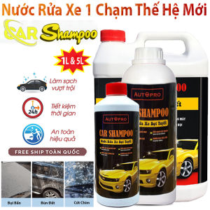 Nước Rửa Xe Bọt Tuyết Một Chạm CAR SHAMPOO 650ML - 1L - 5L Tẩy Rửa Xe Máy Ô Tô Chăm Sóc Bề Mặt Hiệu Quả [Tặng Khăn]