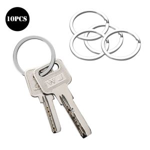 BC-10 PC สแตนเลสแยกพวงกุญแจ Keyfob โลหะแยกอุปกรณ์เสริม ปริมาณพิเศษ [COD & Ready Stock]