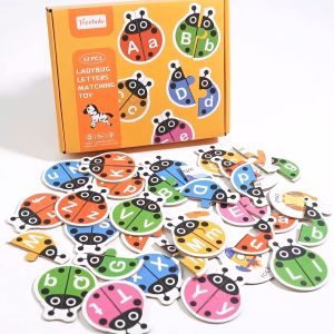 Wooden Bead Lacing Set for Children – Colorful Educational Toy for Hand-Eye Coordination and Fine Motor Skills