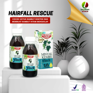 Minyak Penyubur Rambut Minyak Kemiri Al Khodry Original