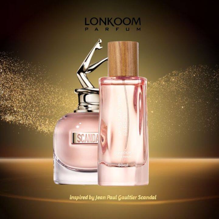 Official Lonkoom Perfume inspired MISS CHA CHA PARFUM Scandal