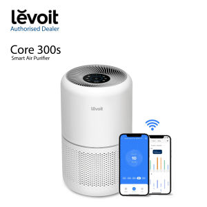 Levoit Core 300s Smart Air Purifier | Quick Purification | H13 True HEPA | Air Quality Sensor | Low Noise 22dB