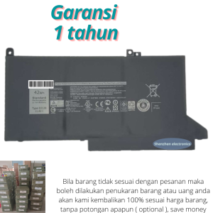 Baterai Dell Latitude 7280 7290 7380 7390 7480 7490 new high quality laptop battery