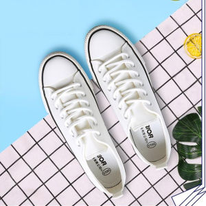 Korean canvas shoes mens shoes student low-cut comfortable tide board shoes white shoes