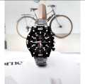 Jam Tangan Pria GT Sport Chrono Grand Touring Strap Rantai Stainlees Steel Korea Fashion Quartz Silikon Rubber Analog Watch Harga Promo COD Bayar Ditempat. 