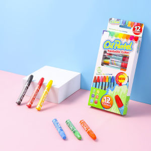 Magic Kids Premium Oil Pastel Set - Vibrant 12/18/24/36 Color Drawing & Painting Crayons for Children