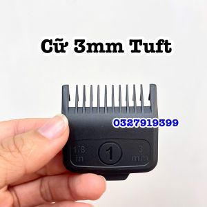 Bộ 8 Cữ Tông Đơ Nam Châm Chuyên BARBER - Cữ TUFT Gá Thép Nhật Bản Độ Bền Cao
