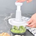 S9 High Quality 1.5L 3in1 Manual Food Chopper Blender For Garlic Meats Vegetable Fruits Nuts Onions Baby Food Hand power Mincer Mixer Egg Beater. 