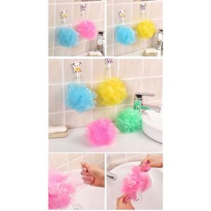 SM B-11 Spon Mandi Jaring/Spon Mandi Gosok Warna Random