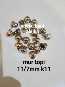 mur topi  tutup 11 kunci 11 isi 20biji