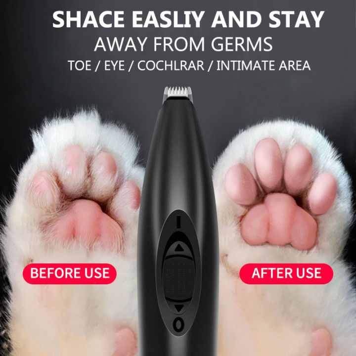 Pet Clipper Dog Cat Foot Hair Trimmer electric razor USB Charging Ear  Trimming Shaver Scissor Lazada PH