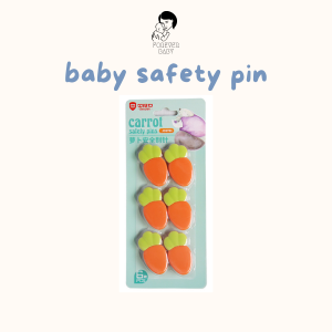 Safe Baby Safety Pin Cartoon Cute Baby Card Large Size for Newborns Pregnant Women Anti-rebound Lock Pin for Infants and