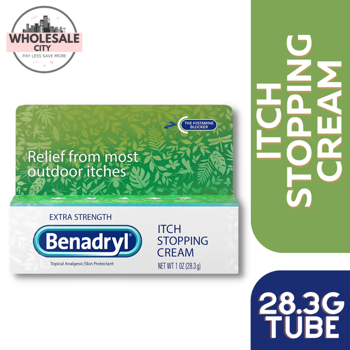 Benadryl Extra Strength Itch Stopping Cream 1 Oz.   28.3g 